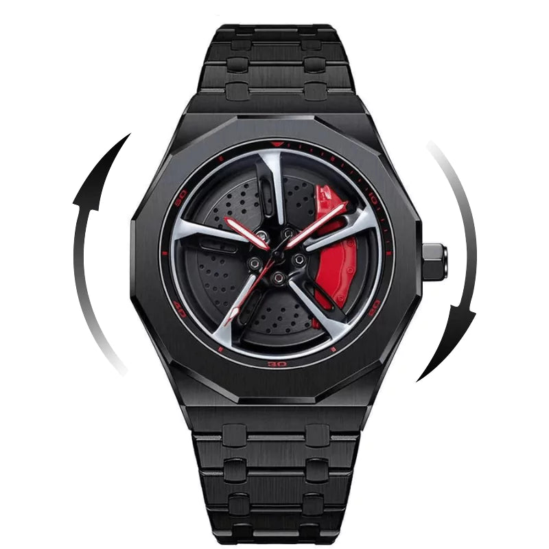 Audi RS7 Car Watch Brushed Steel Strap (Limited Edition)